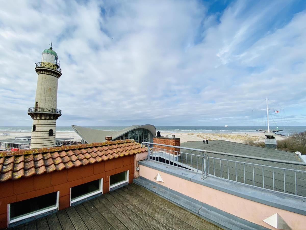 Sonnendeck, Direkt Am Leuchtturm Διαμέρισμα Ρόστοκ Εξωτερικό φωτογραφία
